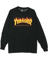 Thrasher - Lange flammenhemden l / s - Lyst