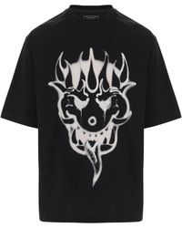 Y-3 - Katoenen T-Shirt Met Logo - Lyst