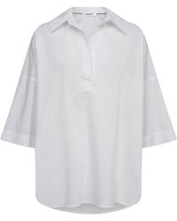 co'couture - Blusa camisa primacc pullover blanca - Lyst