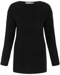 Off-White c/o Virgil Abloh - Round-Neck Knitwear - Lyst