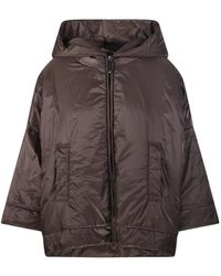 Max Mara - Jassen ,Bruin ,Fiore Quilted Waist Coat - Lyst