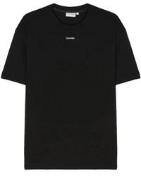 Calvin Klein - T-shirt e polo uomo moderni e raffinati - Lyst
