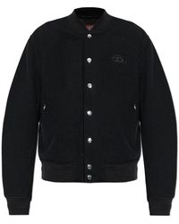 DIESEL - Wool Jacket J-Arry-Wrd - Lyst