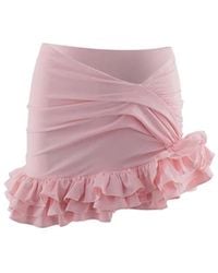Jacquemus - Rokken ,Roze ,La Mini Jupe Playa - Lyst