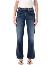 ICON DENIM - Didy Straight Leg Jeans - Lyst