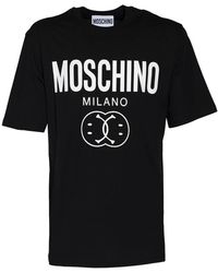Moschino - T-Shirt Met Logoprint - Lyst