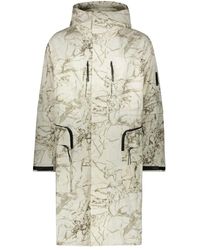 A_COLD_WALL* - Jassen ,Veelkleurig ,Katoen Gedrukte Katoenen Parka Jas - Lyst