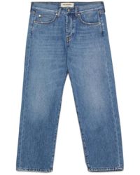 Roy Rogers - Jeans ,Blauw ,Denim Denim Jeans Stone Washed - Lyst