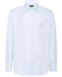 Billionaire - Cotton Twilled Shirt Regular Fit - Lyst