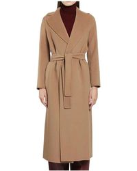 Max Mara - Belted Coats - Lyst