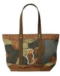 Polo Ralph Lauren - Camouflage polo bear tote bag - Lyst