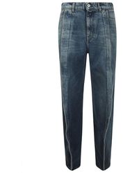 Y. Project - Wide leg high waist jeans - Lyst