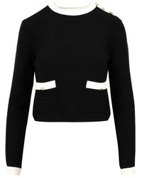 Kaos - Round-Neck Knitwear - Lyst