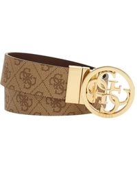 Guess - Accessoires ,Bruin ,Riemen - Lyst