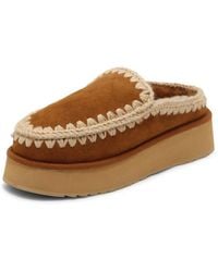 Mou - Eskimo Platform Clog Hausschuhe - Lyst