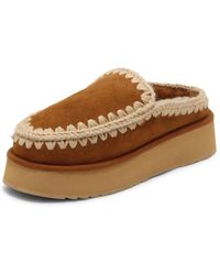 Mou - Schoenen ,Bruin ,Eskimo Platform Klomp Pantoffels - Lyst