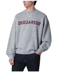 DSquared² - D2 College Short & Wide Crewneck - Lyst