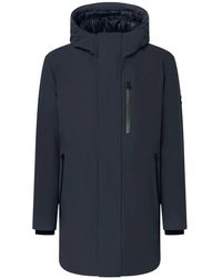 Strellson - Jassen ,Zwart ,Parka Flex Cross - Lyst