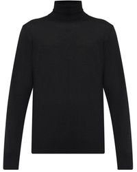 Dolce & Gabbana - Truien & Vesten ,Zwart ,Kasjmier Cashmere Turtleneck Pullover - Lyst