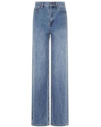 Self-Portrait - Straight Jeans - Lyst