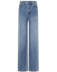Self-Portrait - Straight Jeans - Lyst