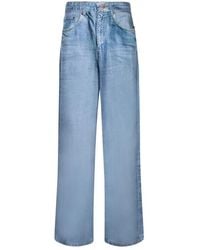 Pierre Louis Mascia - Blaue Hose Für Frauen Eleganter Stil - Lyst