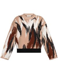 Diane von Furstenberg - Round-Neck Knitwear - Lyst