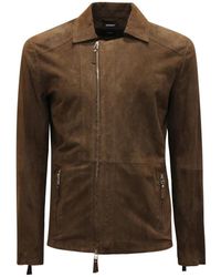 Officina 36 - Leather Jackets - Lyst
