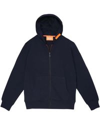 Suns - Hoodies & Sweatvesten ,Blauw ,Katoen Comfortabele Hoodie Voor Zonnige Dagen - Lyst