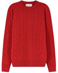 Ami Paris - Round-Neck Strickwaren - Lyst