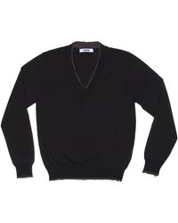 Grifoni - Truien & Vesten ,Zwart ,Polyester Stijlvolle Hoodies Met Unieke Halslijn - Lyst