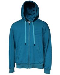 Dolce & Gabbana - Full Zip Hooded Sweater - Lyst