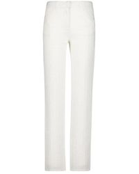 Givenchy - Witte Straight-Leg Denim Broek - Lyst