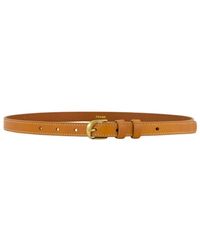 FRAME - Accessoires ,Bruin ,Leer Klassieke Tan Leren Riem - Lyst
