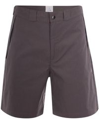 ROA - Korte Broeken ,Grijs ,Katoen Casual Shorts - Lyst