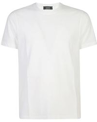 Zanone - Weiße t-shirts und polos - Lyst