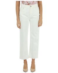 Marella - Cropped Jeans - Lyst