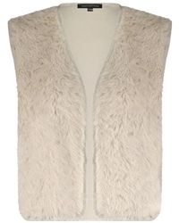 Tramontana - Faux Fur Vest - Lyst
