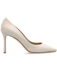 Jimmy Choo - Schoenen ,Geel ,Leer Romy Pumps Met Hoge Hak - Lyst