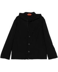 Barena - Jassen ,Zwart ,Wol Overshirt Caroman - Lyst