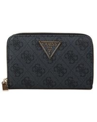 Guess - Accessoires ,Grijs ,Laurel Ii Slg Med Zip Around - Lyst