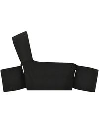 McQueen - Blusa Hombros Descubiertos, Mujer, Talla - Lyst