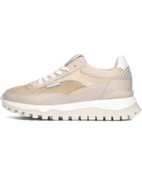Floris Van Bommel - Graue Low Top Plateau Sneakers - Lyst