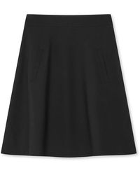 Mads Nørgaard - Rokken ,Zwart ,Polyester Zwarte Stelly Rok Fav - Lyst
