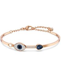 Swarovski - Armreif böser blick blau symbolica 5171991 - Lyst