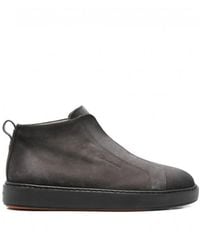 Santoni - Slip-On High-Top Sneaker - Lyst