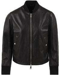 Add - Jassen ,Zwart ,Leather Jassen - Lyst