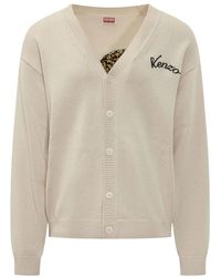 KENZO - V-Neck Knitwear - Lyst