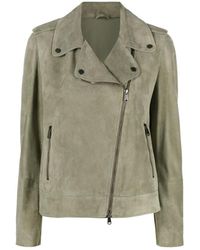 Brunello Cucinelli - Suède Bikerjack - Lyst