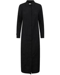Max Mara - Kleid Im Chemisier-Stil Mit Knittereffekt - Lyst